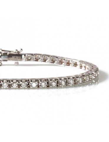 Bracciale Tennis In Oro...
